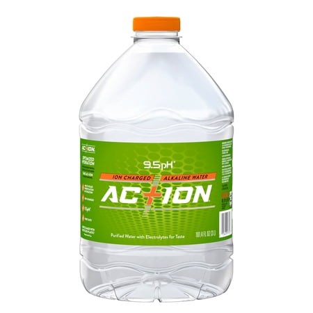 AC+ION  Ion Charged Alkaline Water  3 Liter  Water Bottle
