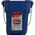 thumbnail image 3 of Rubbermaid Heavy-Duty Roughneck Rectangular Bucket, Royal Blue, 14 QT, 3 of 4