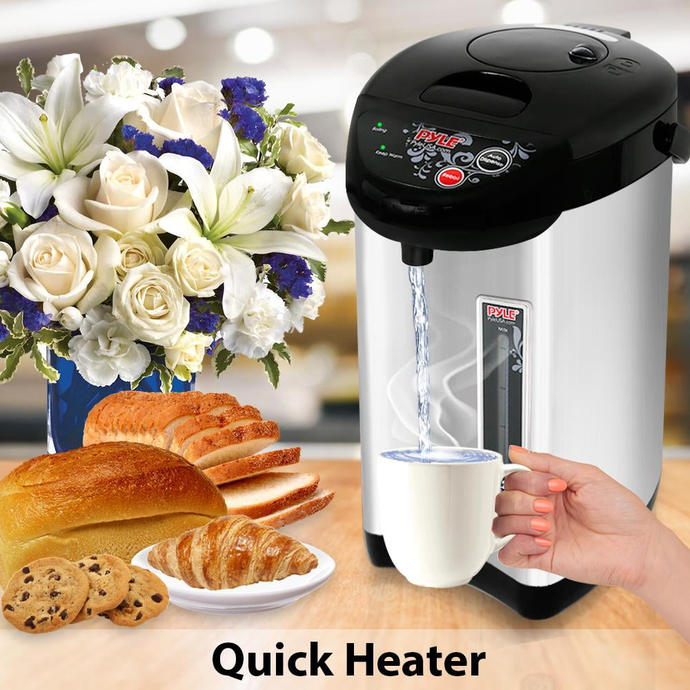 NutriChef PKWK43 - Electric Water Boiler & Warmer - Digital Hot Pot Water Kettle, 3.38 Quart