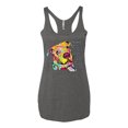 thumbnail image 3 of Colorful Pitbul | People Will Know How Large Your Soul | Dean Russo Art Animal Lover Tri-Blend Racerback Tank Top, Premium Heather, X-Large, 3 of 6