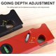 thumbnail image 4 of Almi Block Planer For Woodworking - Manual Wood Edge Banding Trimmer. Portable Home Gift, 4 of 5