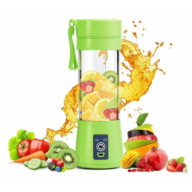 Portable Blender Smoothie Juicer Cup -13 oz Fruit Mixing Machine