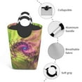 thumbnail image 2 of DouZhe 50L Rectangular Laundry Basket, Fractal Twirl Whirlpool Prints Waterproof Foldable Laundry Hamper with Aluminum Handles, 2 of 6