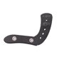 thumbnail image 3 of Reposapiés ergonómico portátil para guitarra eléctrica con forro grueso para mayor comodidad al tocar. negro, 3 of 9