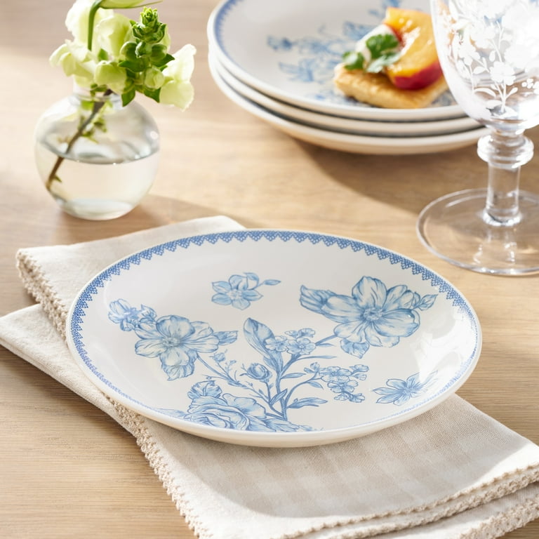 The Pioneer Woman Agatha Stoneware Appetizer Plate, Blue