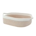 thumbnail image 1 of Rectangular Cotton Rope Storage Basket Toy Storage Basket Bathroom Storage Basket, B/YY, 1 of 5