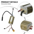 thumbnail image 2 of LEFU for 36V 15A Motor Controller for Kugoo S1 S3 S4 Electric Scooter Parts 8 Inch Replacement Component for Durable Metal Plastic Construction High Performance Upgrade Accessory, 2 of 8