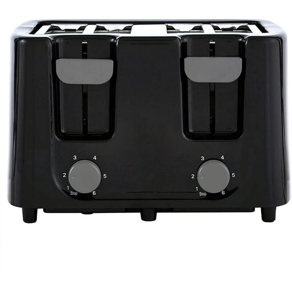 Tostadora Continental Electric CE-TT029 4 rebanadas Negra