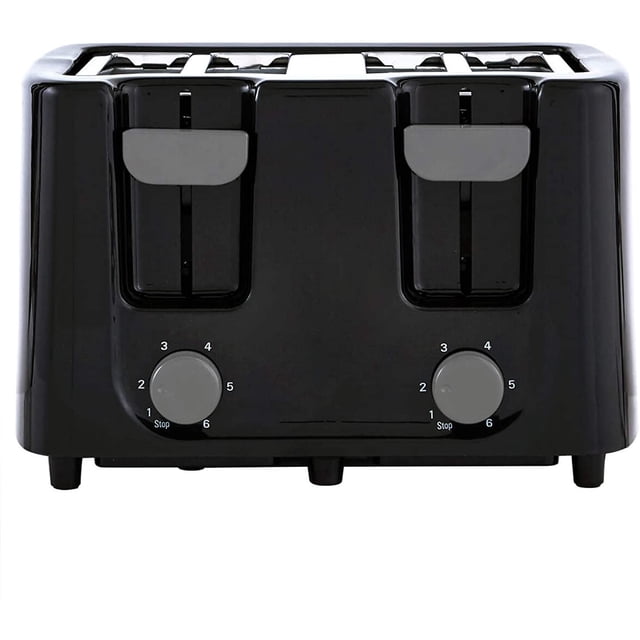 Tostadora Continental Electric CE-TT029 4 rebanadas Negra
