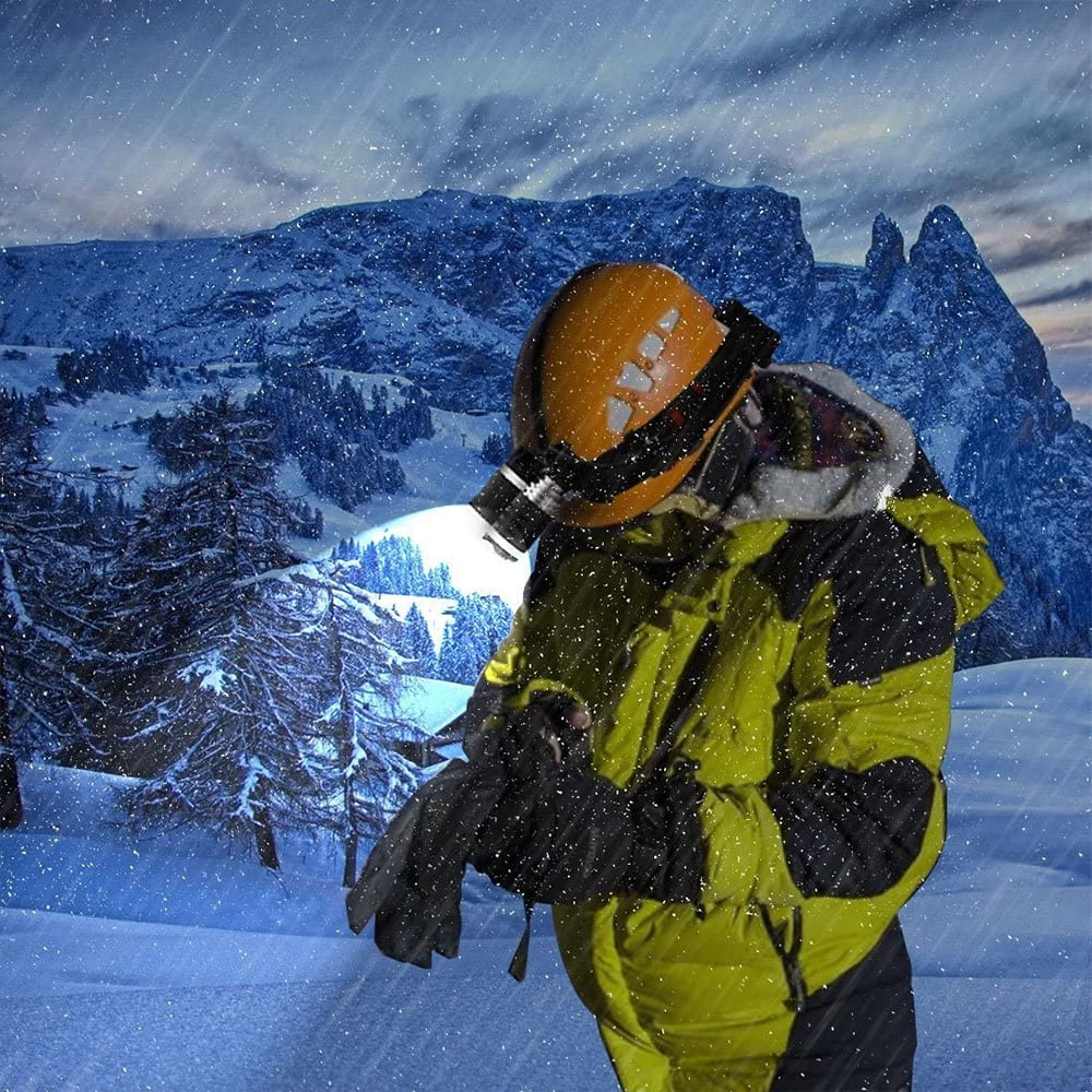 LED Headlight Flashlights, 3 Modes, Rechargeable Headlights, Used for Outdoor Camping, Cycling,Fishing, Emergency Light