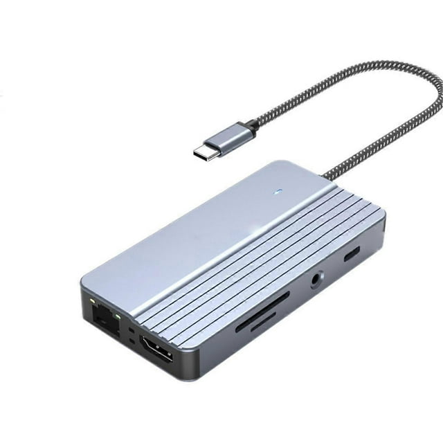 10-In-1 Docking Station Mobile Phone Laptop Steam Game Console Hdtv4k High Definition Converter