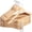Natural Wood Color, variant on StorageWorks Wooden Hangers 20-Pack, Heavy Duty Solid Wood Coat Hangers with 360 ° Swivel Hook, Non-Slip Pant Bar, Smooth Finish Clothes Hangers, Natural