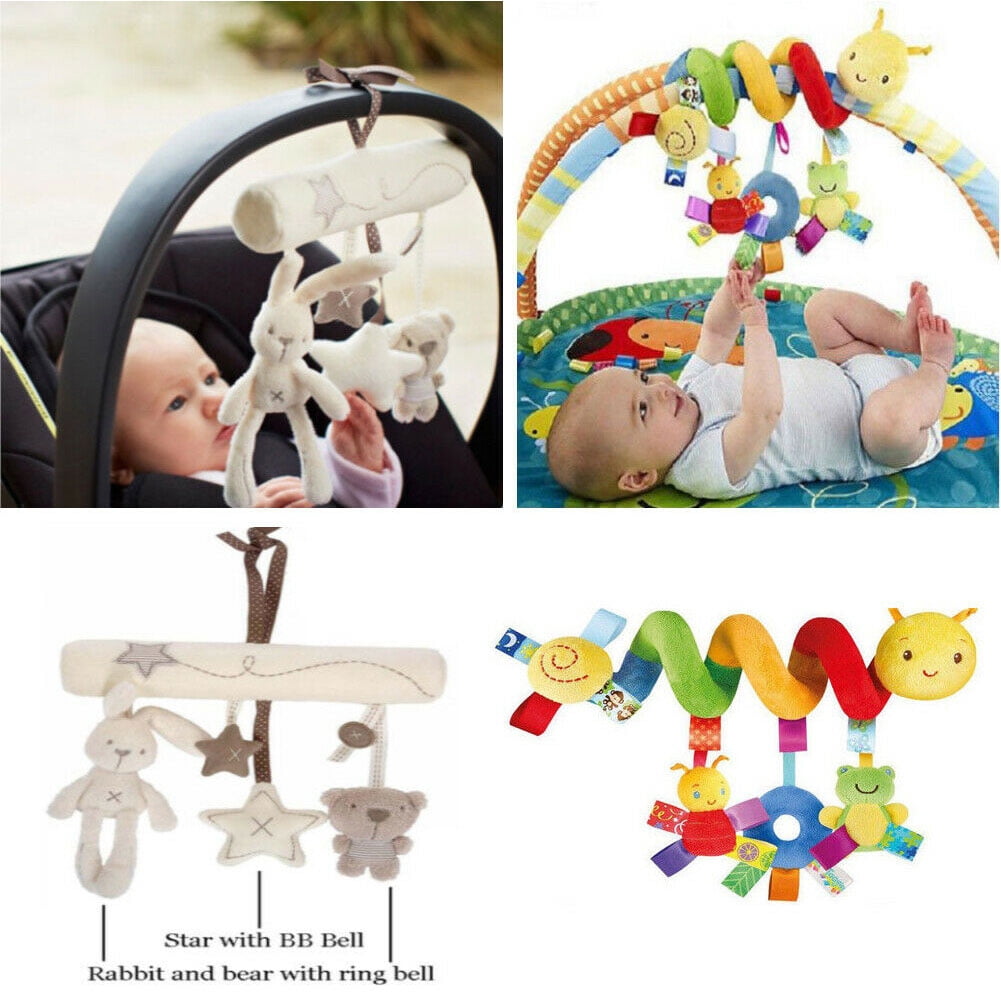 Babarla Baby Rattles Toy activity Spiral Crib Stroller car Seat Travel Hanging Toys