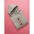 thumbnail image 3 of Remember To Be Happy Quote Hoodie Women -Image by Shutterstock, Female Medium, 3 of 4