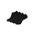 thumbnail image 3 of Hanes Moves Men's No-Show Socks Pack, 4-Pair , 360 Stretch X-Temp, Lightweight, Moisture Wicking Black 6-12, 3 of 3