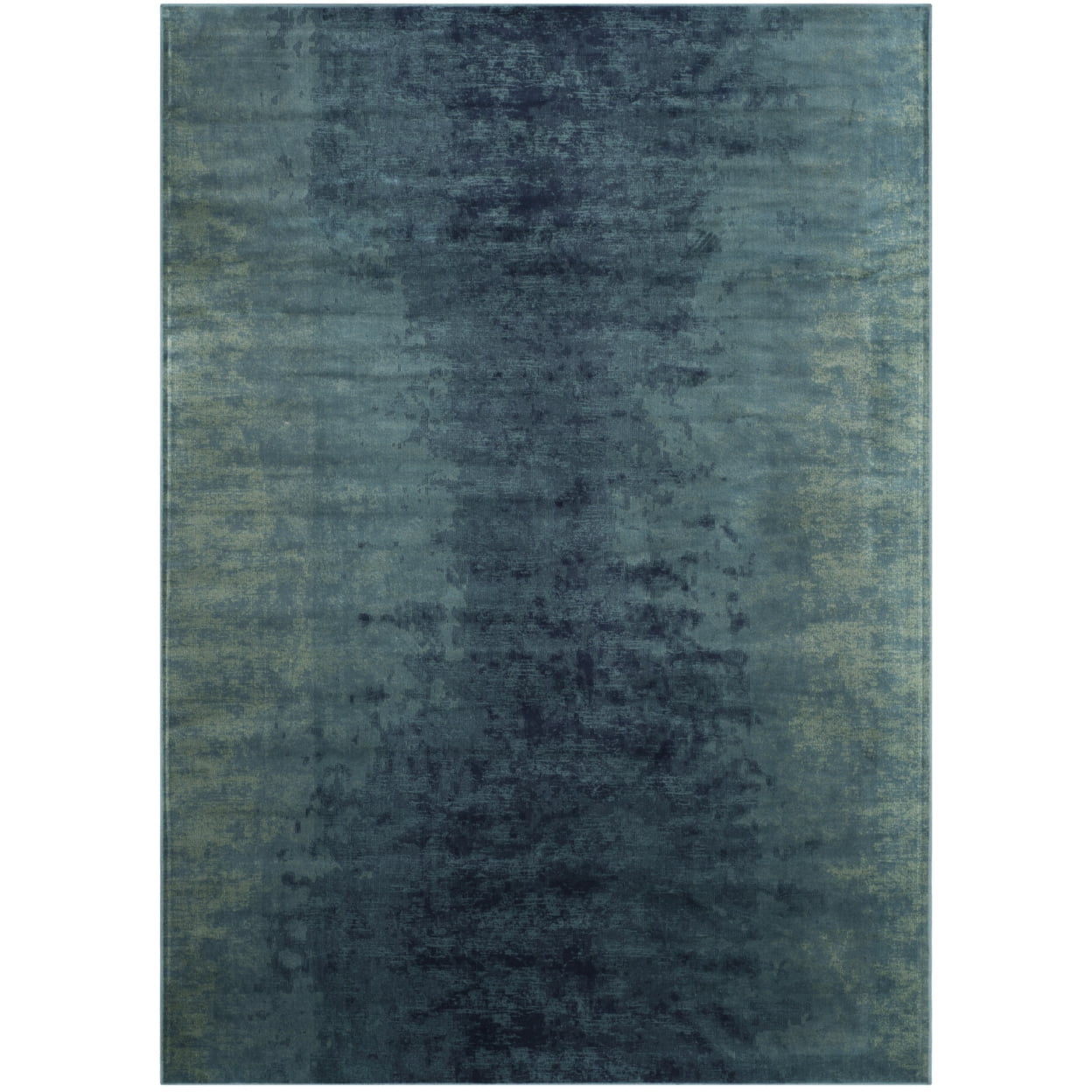 SAFAVIEH Vintage Olgica Distressed Abstract Area Rug, Turquoise/Multi, 5'3" x 7'6"