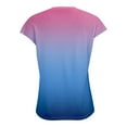 thumbnail image 3 of T-Shirt à Manches Courtes pour Femmes Seductiva Liquidation Haut Tricoté à Manches Courtes pour Femmes Blouse à Col Rond Douce et Extensible T-Shirt Décontracté Polyvalent pour Usage Quotidien, 3 of 7
