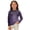 Purple, variant on LPKRT Kids Striped Long Sleeve Shirt Tops Breathable Crewneck Tee Shirts Children spring Soft Comfy Loose Outfits Brick Red 3-4 Years