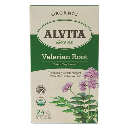 - Alvita Alvita Teas Organic Herbal Valerian Tea - 24 Bags
