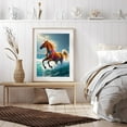 thumbnail image 6 of Diamond Art Kit for Adults, Vibrant Horse Ocean Waves Diamond Painting for Adults Beginners, 5D DIY Diamond Art Painting Kits, Colorful Diamond Painting Craft for Home Decor 12x16, 6 of 7