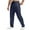 Navy, variant on JTieacloth Summer Long Pants for Men Men's Sweatpants Mesh Lightweight With Zip Pockets Breathable Athletic Pants For Workout Running Blue