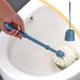 thumbnail image 1 of Artículos esenciales para dormitorios, artículos de limpieza, cepillo para inodoro y juego de cepillos compactos para la limpieza del baño, tamaño compacto para almacenamiento y organización, cepillo, 1 of 6