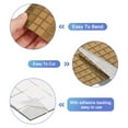 thumbnail image 3 of Uxcell 5 Pack 5 x 5mm Disco Tiles, Espejo Marrón Autoadhesivo Azulejos de Espejo de Vidrio, 3 of 6