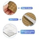 thumbnail image 3 of Uxcell 5 Pack 5 x 5mm Disco Tiles, Espejo Marrón Autoadhesivo Azulejos de Espejo de Vidrio, 3 of 6