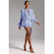 thumbnail image 5 of Vestido Bellabarnetten Dekia de manga larga con volantes huecos, 5 of 7