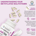 thumbnail image 6 of Just One Daily Methylated Multivitamin for Men & Women–60 Caps Adults MTHFR Support, Iron-Free, Natural, USA Made, 6 of 10
