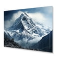 thumbnail image 2 of Designart "Peaks of the French Mountains" Mountain Metal Wall Decor, 2 of 5