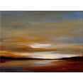 thumbnail image 2 of Finch, Sheila 32x25 White Modern Wood Framed Museum Art Print Titled - Daybreak, 2 of 4