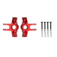 thumbnail image 1 of Bloc de Direction avant en Métal 2pcs Compatible avec Losi Lmt 4wd, Rouge, 1 of 5