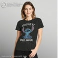 thumbnail image 2 of Disney Women's Lilo & Stitch Spirit Animal Graphic Tee,, 2 of 9