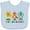 AE-Light Blue, variant on Inktastic Robotics Team Robot Lover Boys or Girls Baby Bib