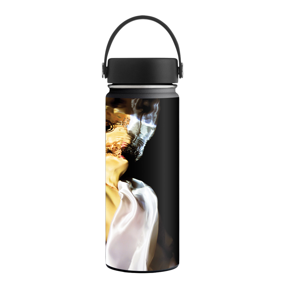 Skin Decal Wrap for Hydro Flask 18 oz. Wide Mouth sticker Aqua Angel