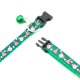 thumbnail image 2 of Small dog and cat Christmas bell collar: tree print design, 7.5-12.6 inch adjustable neck chain, holiday decoration, 2 of 5