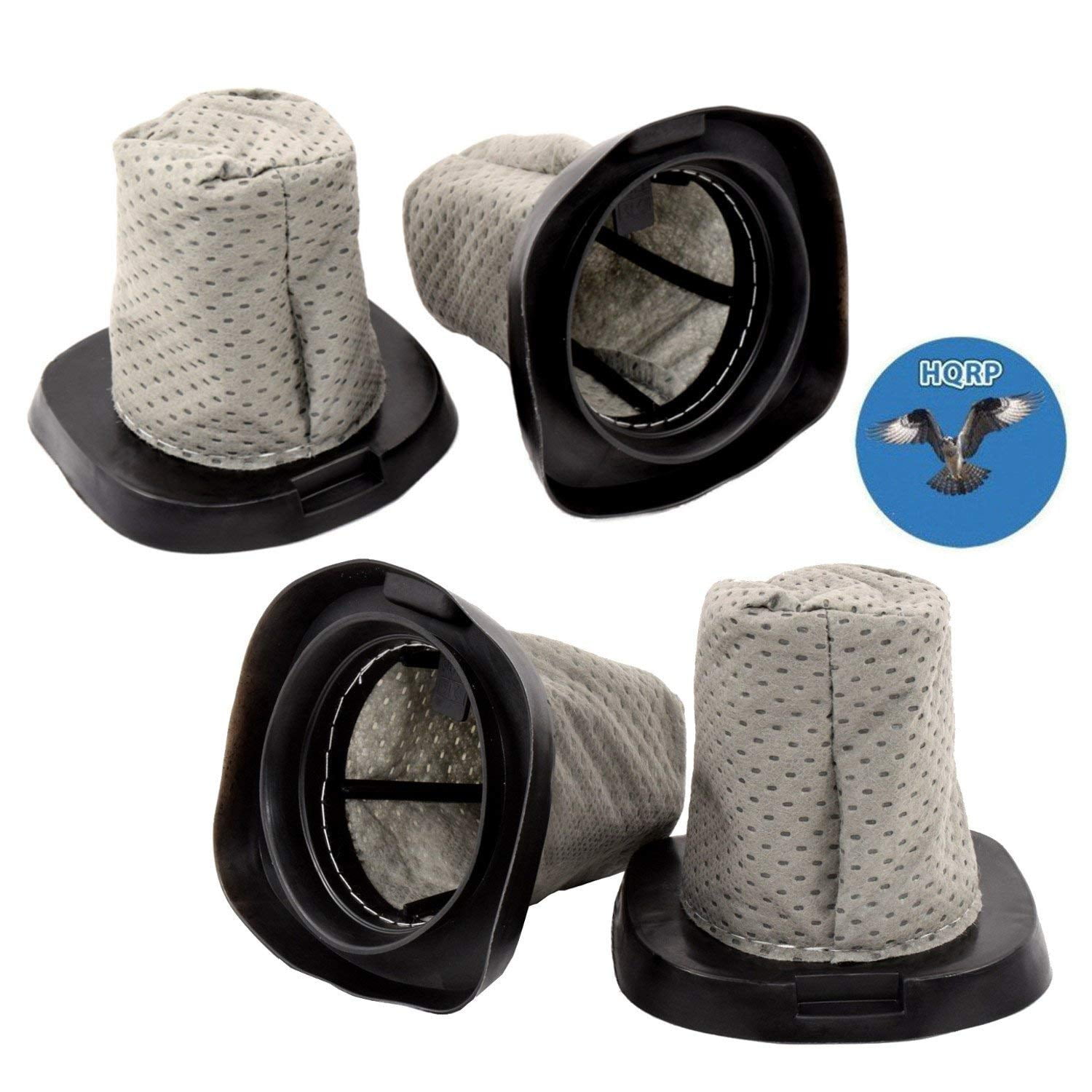 HQRP 4pack Dust Cup Filter for Dirt Devil F25 F25 2SV1102000 3SV0980000 Replacement fits Dirt