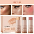 thumbnail image 6 of 3-Color Highlighter Stick Set - Instant 3D Makeup Effect, Lightweight, Long-Lasting, 6 of 8
