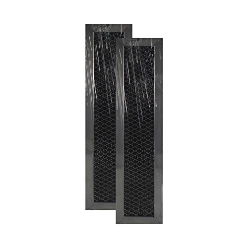 2 Pack Air Filter Factory Compatible Replacement for Frigidaire 5304464577 Microwave Oven Charcoal Carbon Filter AFF51-CH