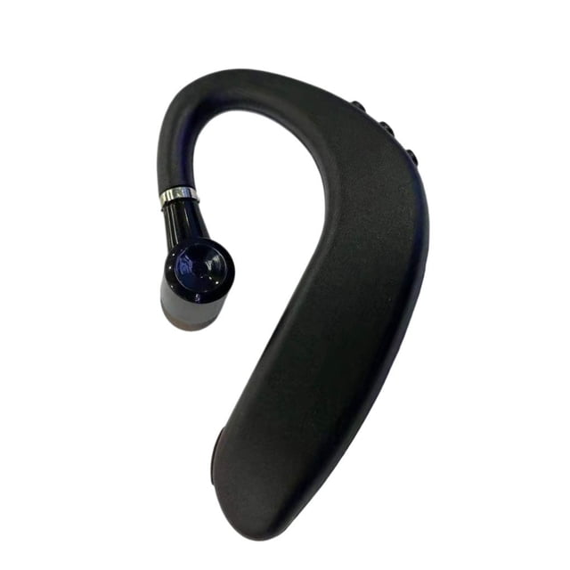 Inteprter Auricular inalámbrico Bluetooth Gancho para la oreja Auricular Estéreo Sonido Recargable Auricular Auricular de negocios para Cables de audio/vídeo