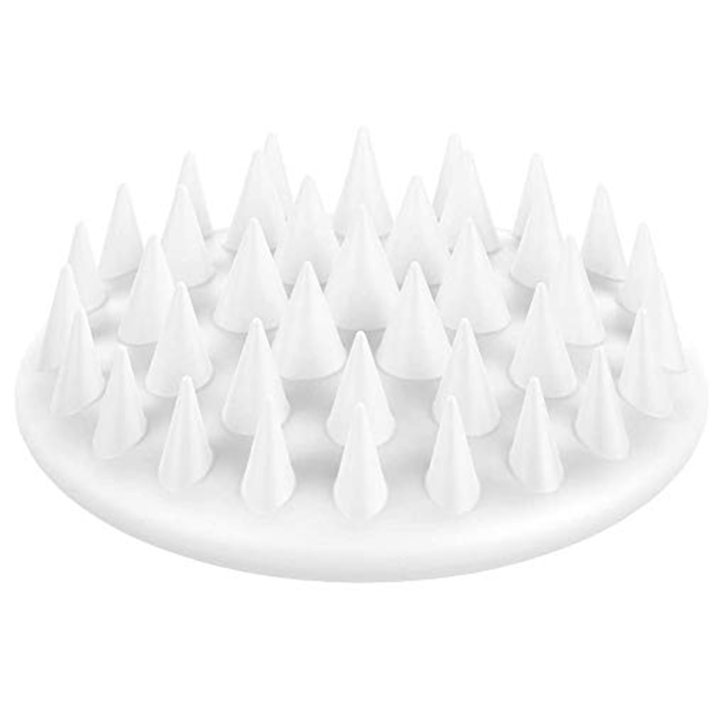 PETKIT Brush and Massager for Dogs and Cats, Pet Bath Grooming Brush, Soft Silicone, White Color Comb Brush