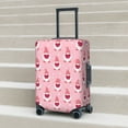 thumbnail image 6 of Daiia Valentine's day gnomes Luggage Cover, Thickened Washable Travel Luggage Covers, Elastic Unique Baggage Covers for 18-20 inch Luggage-Large, 6 of 7