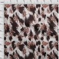 thumbnail image 4 of oneOone Cotton Poplin Maroon Fabric Animal Skin Diy Clothing Quilting Fabric Print Fabric By Yard 42 Inch Wide, 4 of 6
