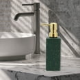 thumbnail image 6 of Unique Bargains 1 Pc Simple Square Soap Pump Dispenser for Laundry Rooms 350ml Green Gold Tone, 6 of 6