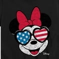 thumbnail image 3 of Disney - Americana - Minnie Flag Glasses - Toddler And Youth Short Sleeve Graphic T-Shirt, 3 of 5