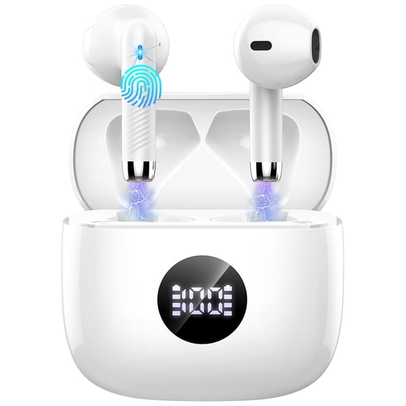 Auriculares inalámbricos Bluetooth 5.4 Jxrev 40H Playback IP7