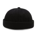thumbnail image 1 of Vintage Dome Hat Melon Unisex Brimless Beanie Cap Color sólido Trend Yuppies Docker Hat Ajustable Winter Hat Bonnet Beanies Gao Jinjia LED, 1 of 2