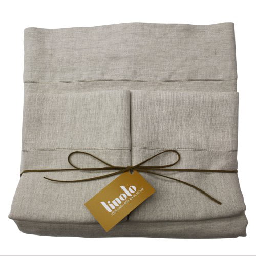 Luxurious 100 Pure Linen Bed Sheet Set, Linoto Duvet Cover