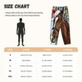 thumbnail image 4 of Picia Christmas Horse Womens Soft Woven Cotton Elastic Waistband Sleep Pajama Pant Lounge Sleep Pant With Pockets And Drawstring-XX-Large, 4 of 9